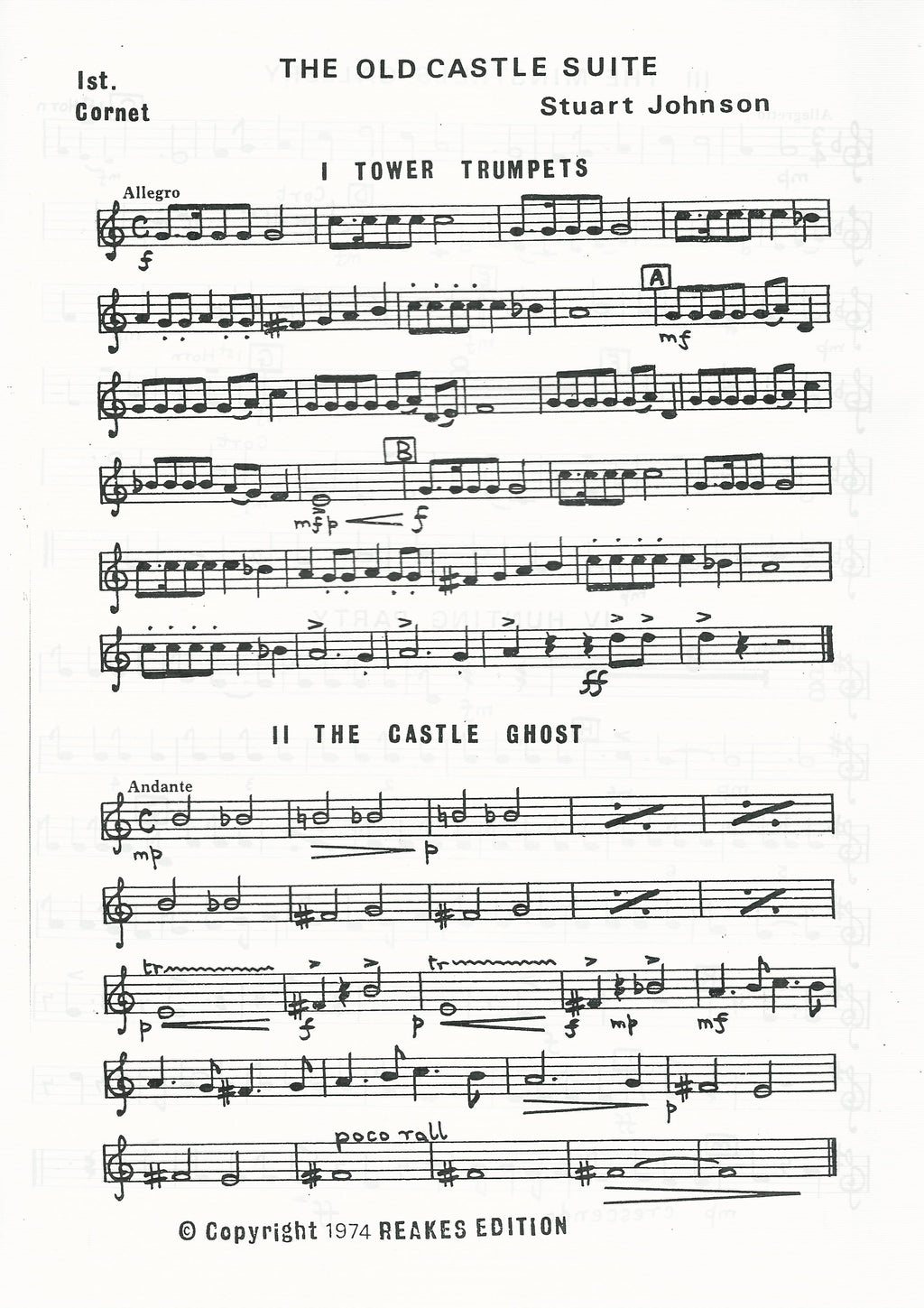 The Old Castle Suite for Brass Band - Stuart Johnson