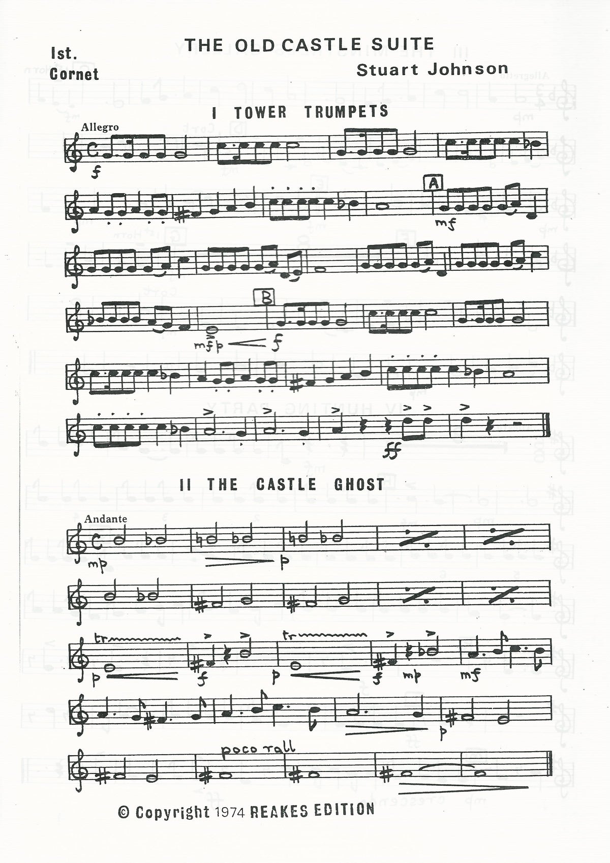 The Old Castle Suite for Brass Band - Stuart Johnson