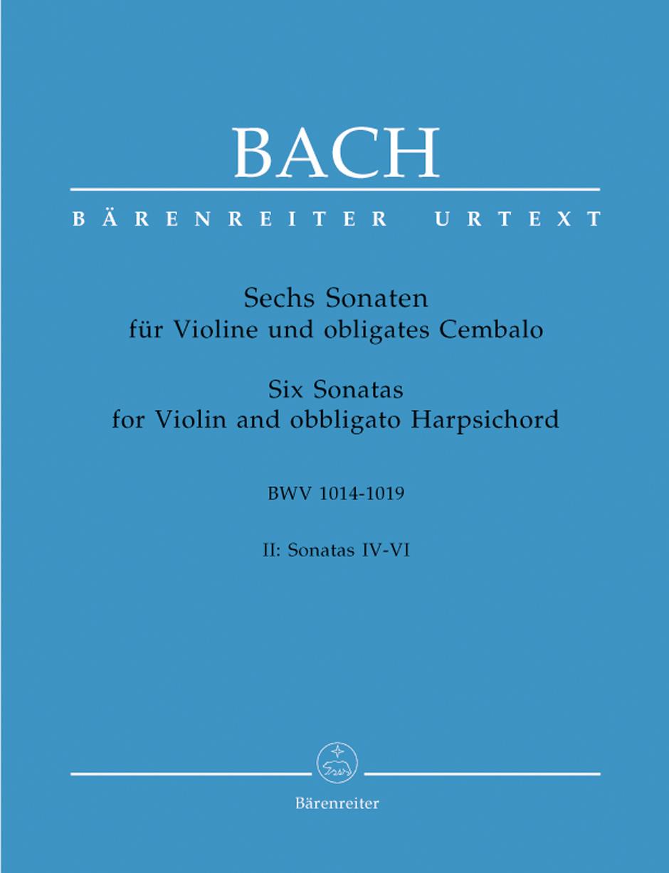 Six Sonatas for Violin and Obbliagato Harpsichord