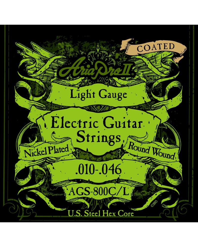 Aria Electric Guitar light coated strings .010-.046
