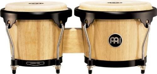 Meinl 6 3/4" + 8" Wood Bongo, Natural
