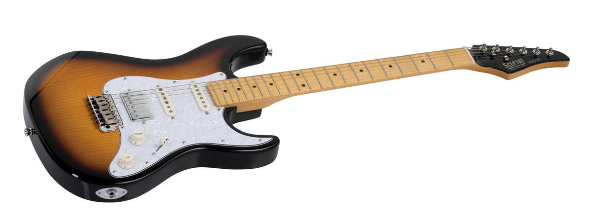 Sceptre Ventana Deluxe 2 Tone Sunburst Walnut F/Board