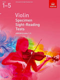 ABRSM: Violin Specimen Sight-Reading Tests - Grades 1-5 (From 2012)