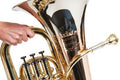 Geneva Oldroyd Cardinal Euphonium, Lacquer and Rose Brass