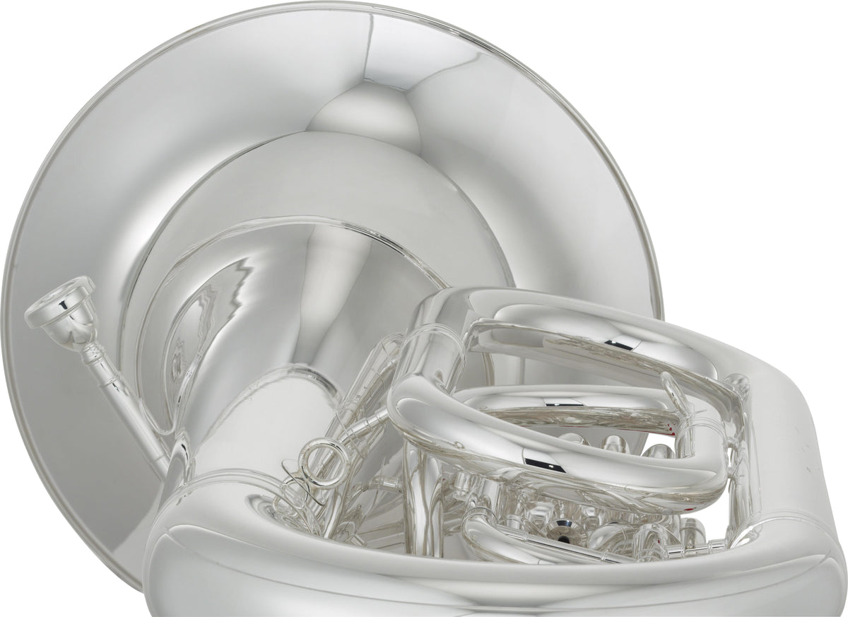 Yamaha YEB632S02 Neo EEb Tuba in Silver Plate