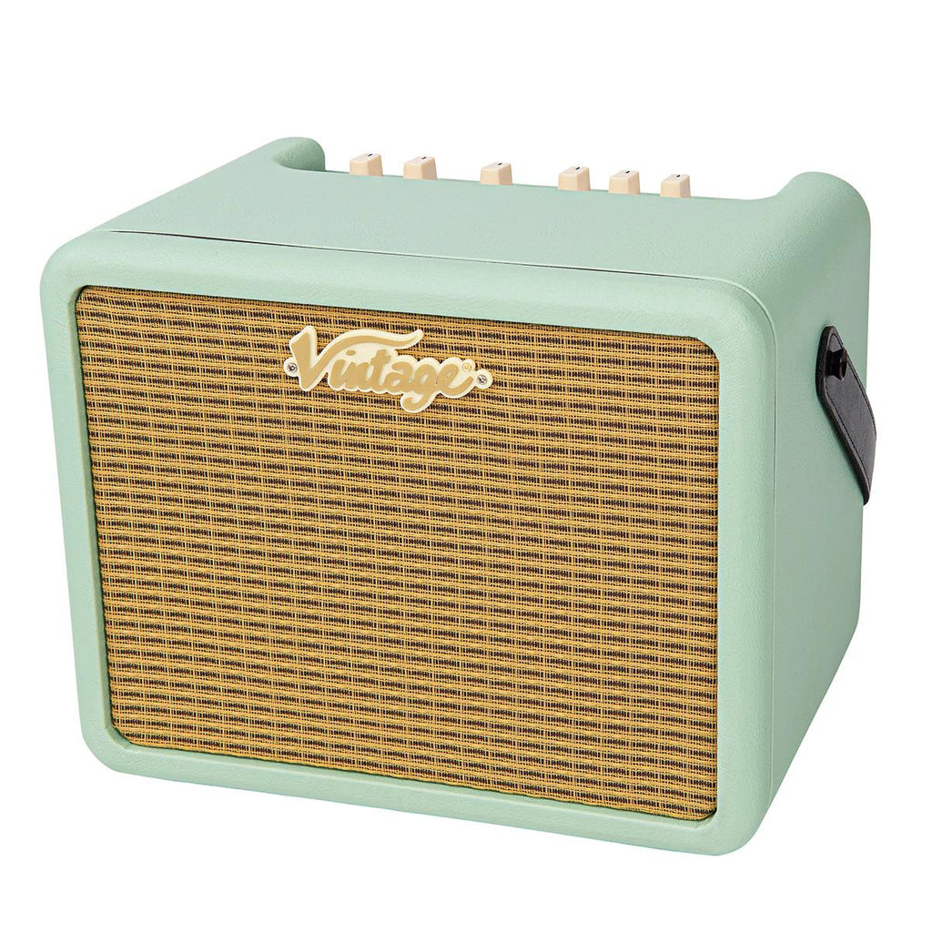 Vintage Retro 20 Bass Combo with DSP - Mint Green
