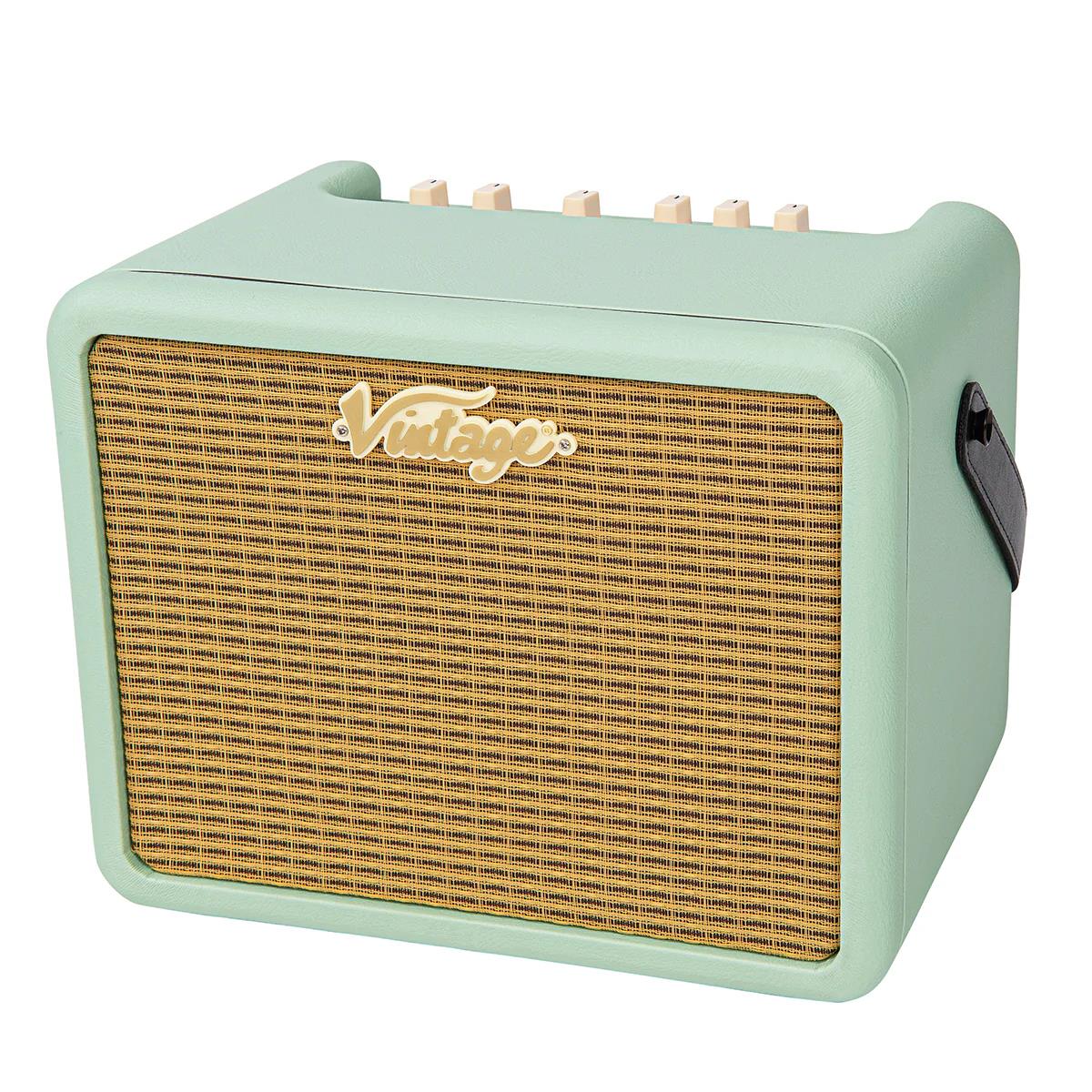 Vintage Retro 20 Bass Combo with DSP - Mint Green