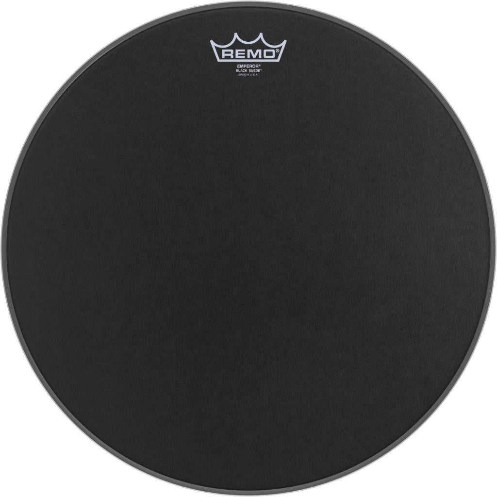 Remo 16" Black Suede Emperor Snare/ Floortom head