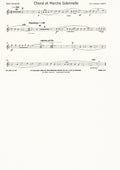 Choral et Marche Solennelle for Brass Band - Eric Crausaz