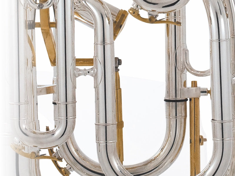 Besson BE2052-2-0 Prestige Euphonium in Silver Plate