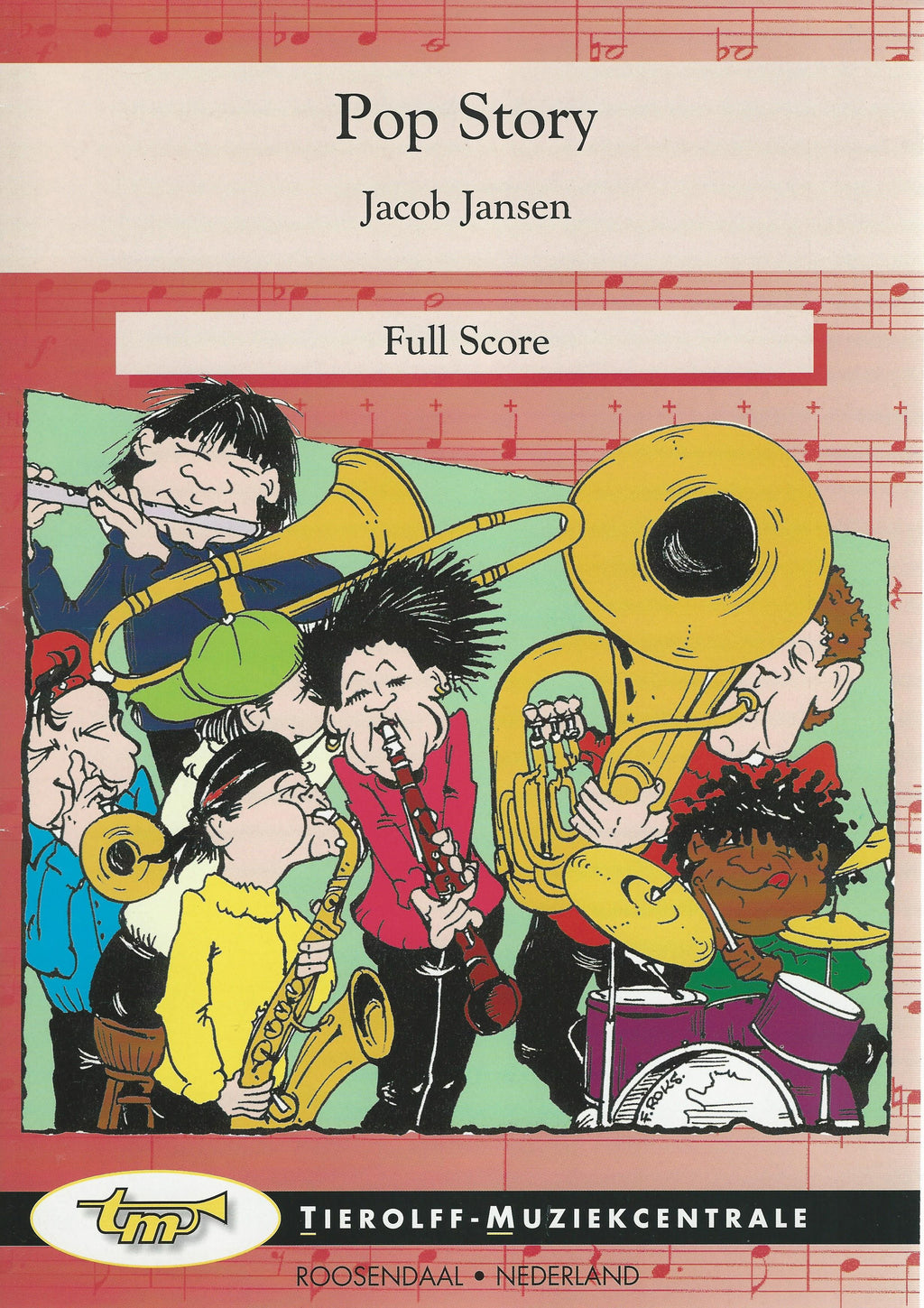 Pop Story for Young Band (5-part) - Jacob Jansen