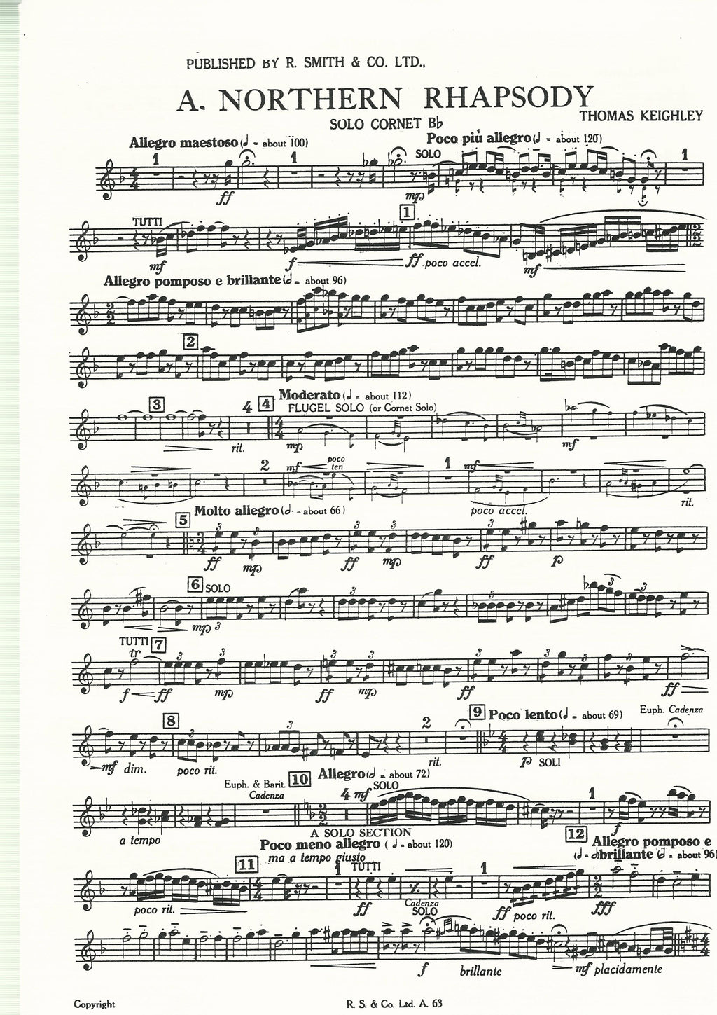 Northern Rhapsody for Brass Band - Thomas Keighley