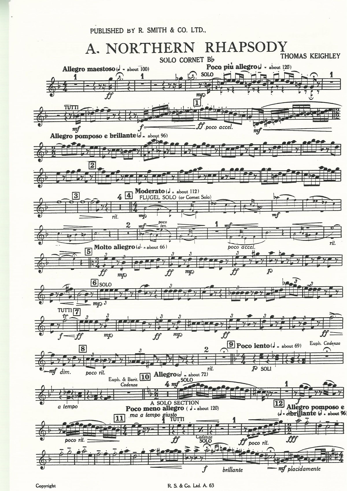 Northern Rhapsody for Brass Band - Thomas Keighley