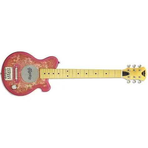 Aria Pignose Electric Guitar pink