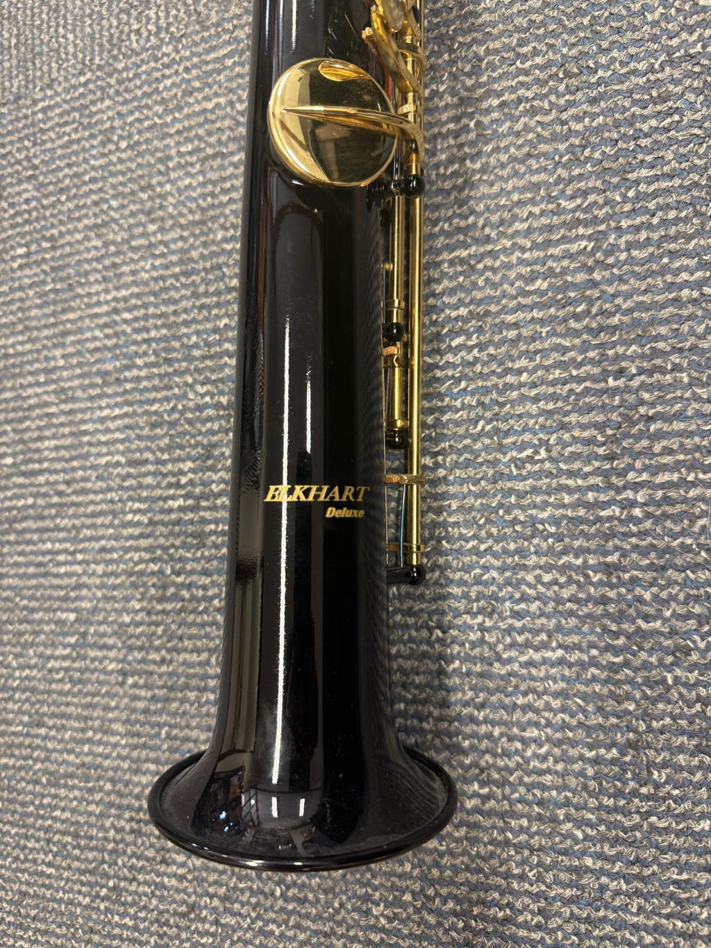 Elkhart Deluxe black Soprano Saxophone - 101127