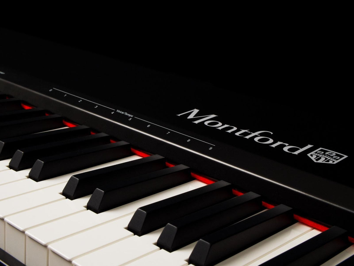 Montford Digital Piano complete with Stand/Pedal Board