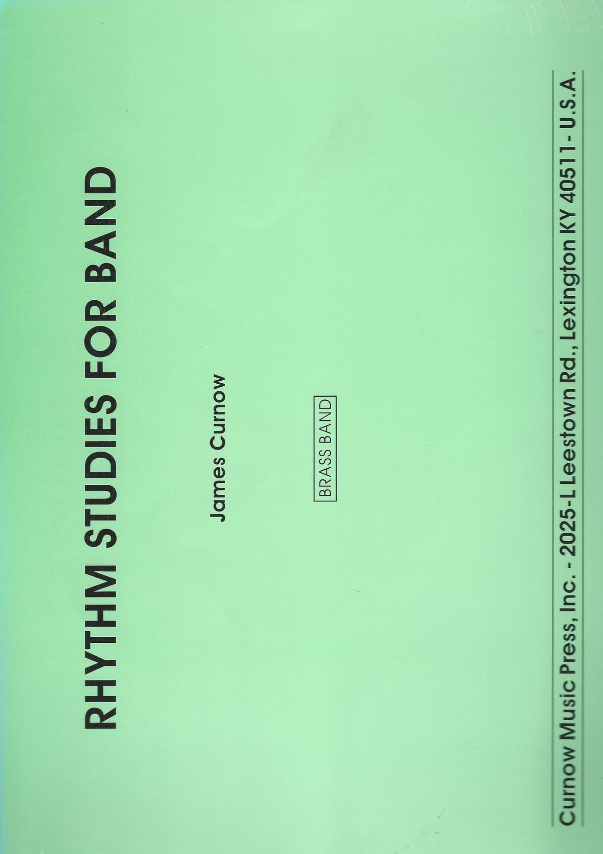 Rhythm Studies for Brass Band - James Curnow
