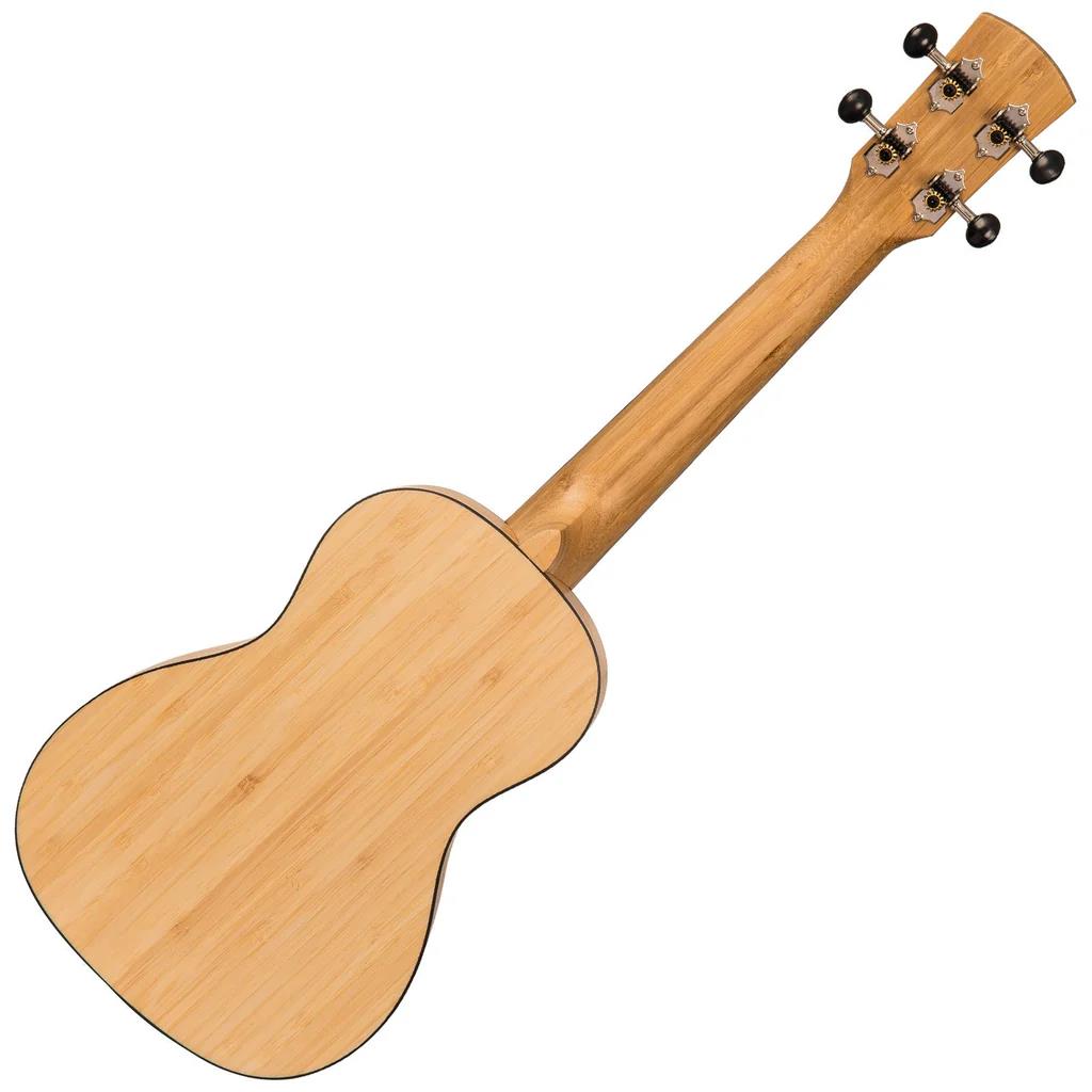Laka Bamboo Series Concert Ukulele & Bag