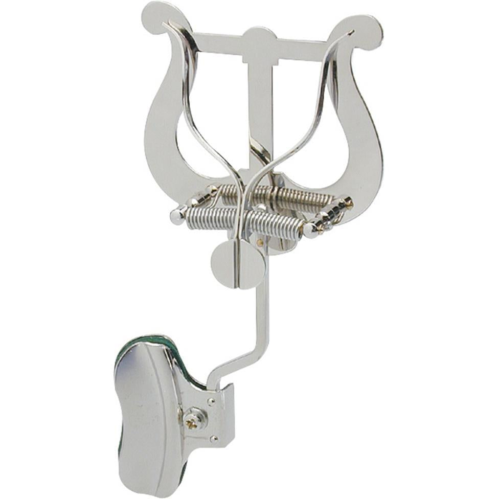 RMB Trombone Bell Clamp Lyre - Nickel