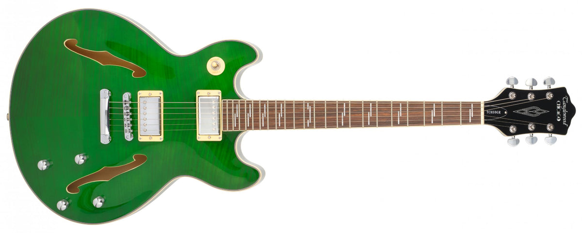 Tanglewood Chicago Semi Acoustic - Emerald Green