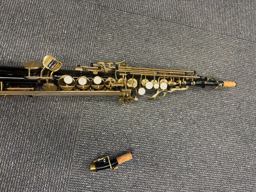 Elkhart Deluxe black Soprano Saxophone - 101127