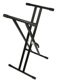 TGI Keyboard stand. Double Braced. Black