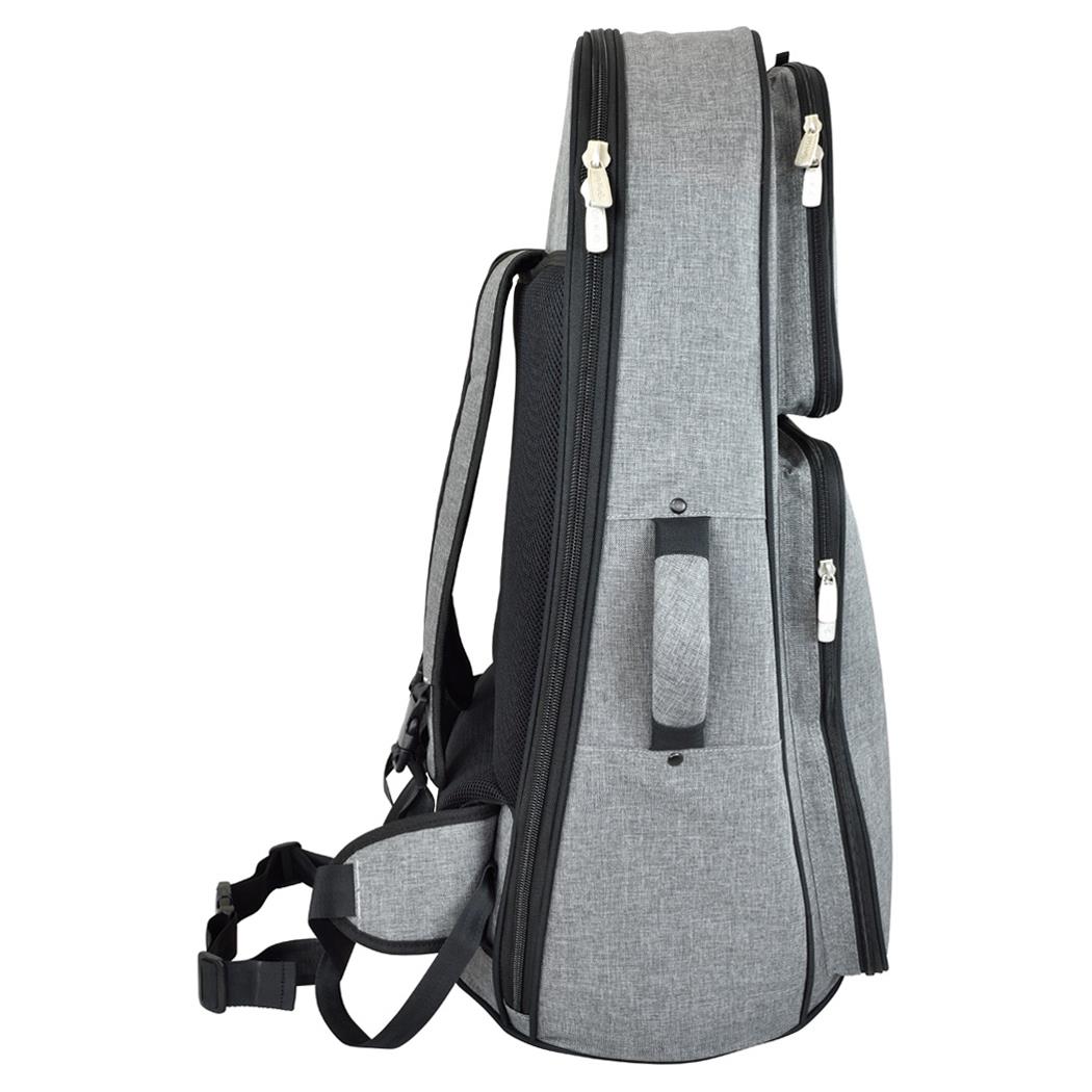 Tom & Will Euphonium Gig Bag - Grey with Red Interior