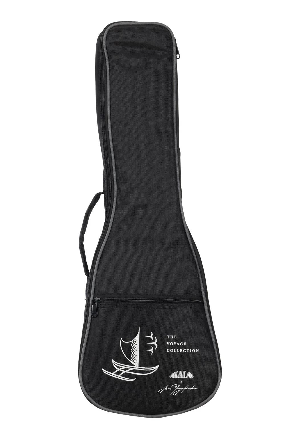 Kala Hibiscus Concert Ukulele in Mahogany with Bag