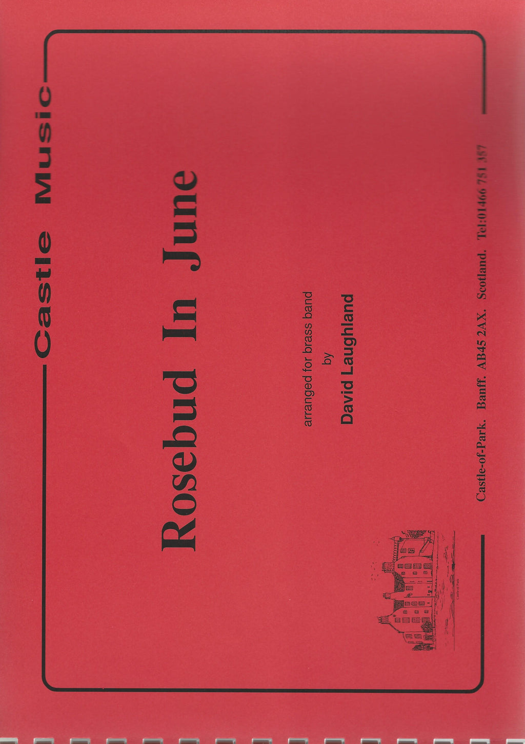 Rosebud In June for Brass Band - arr. David Laughland