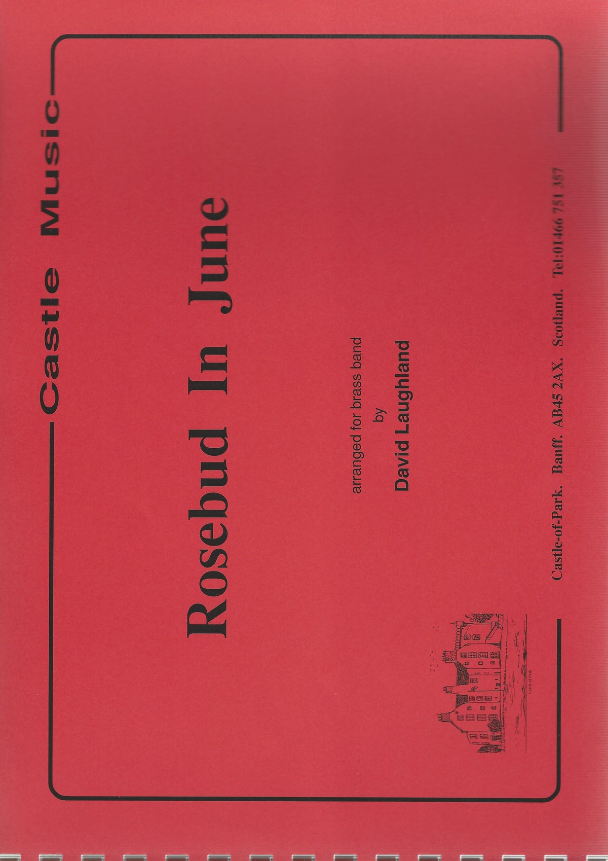 Rosebud In June for Brass Band - arr. David Laughland