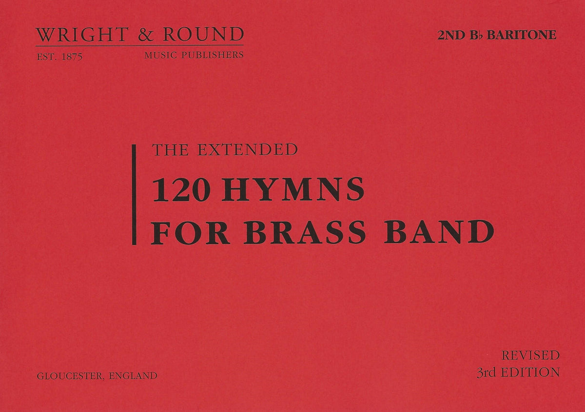 120 Hymns for Brass Band 2nd Bb Baritone