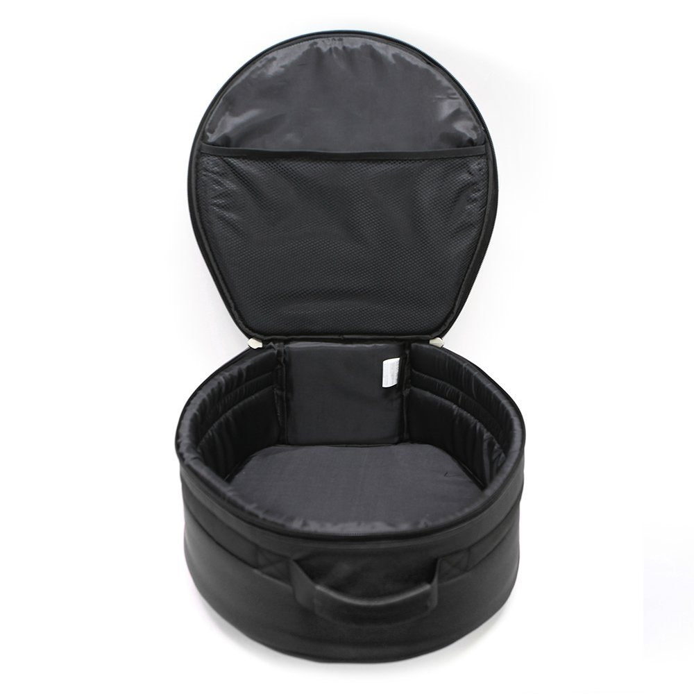 Attitude Busker Snare Drum Bag 14cm - Black and Red