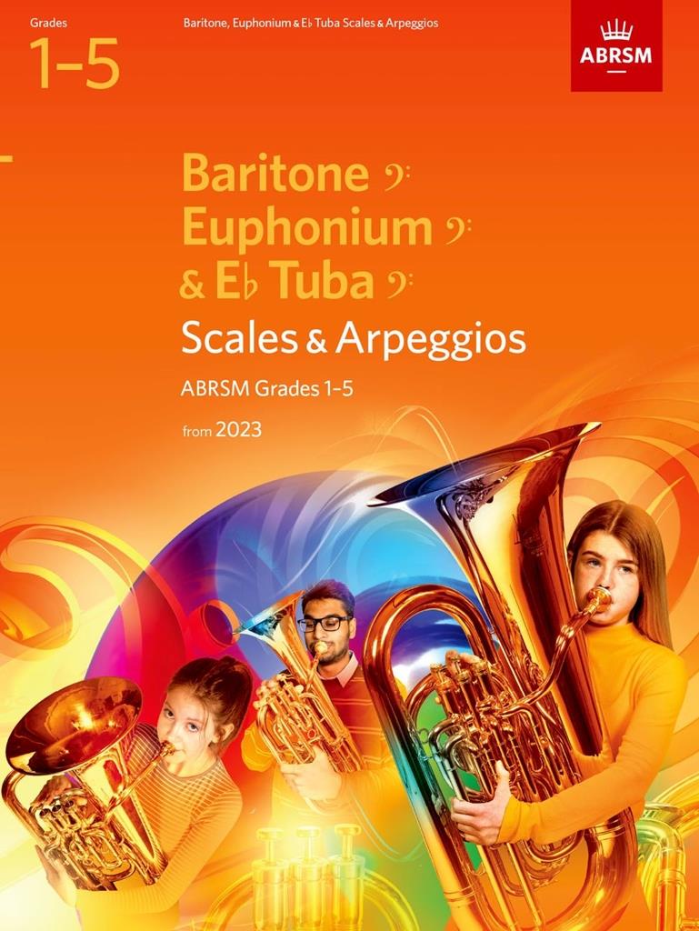 Scales and Arpeggios for Baritone BC, Grades 1-5