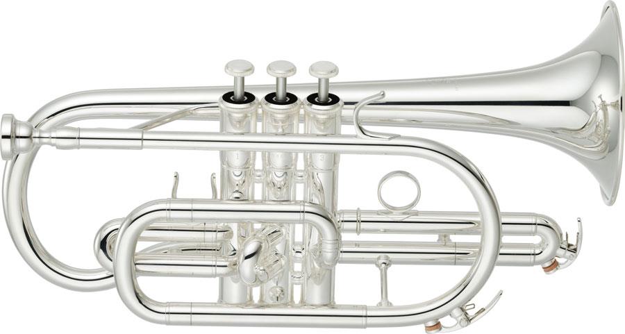 Yamaha YCR4330GII Bb Cornet in Silver Plate