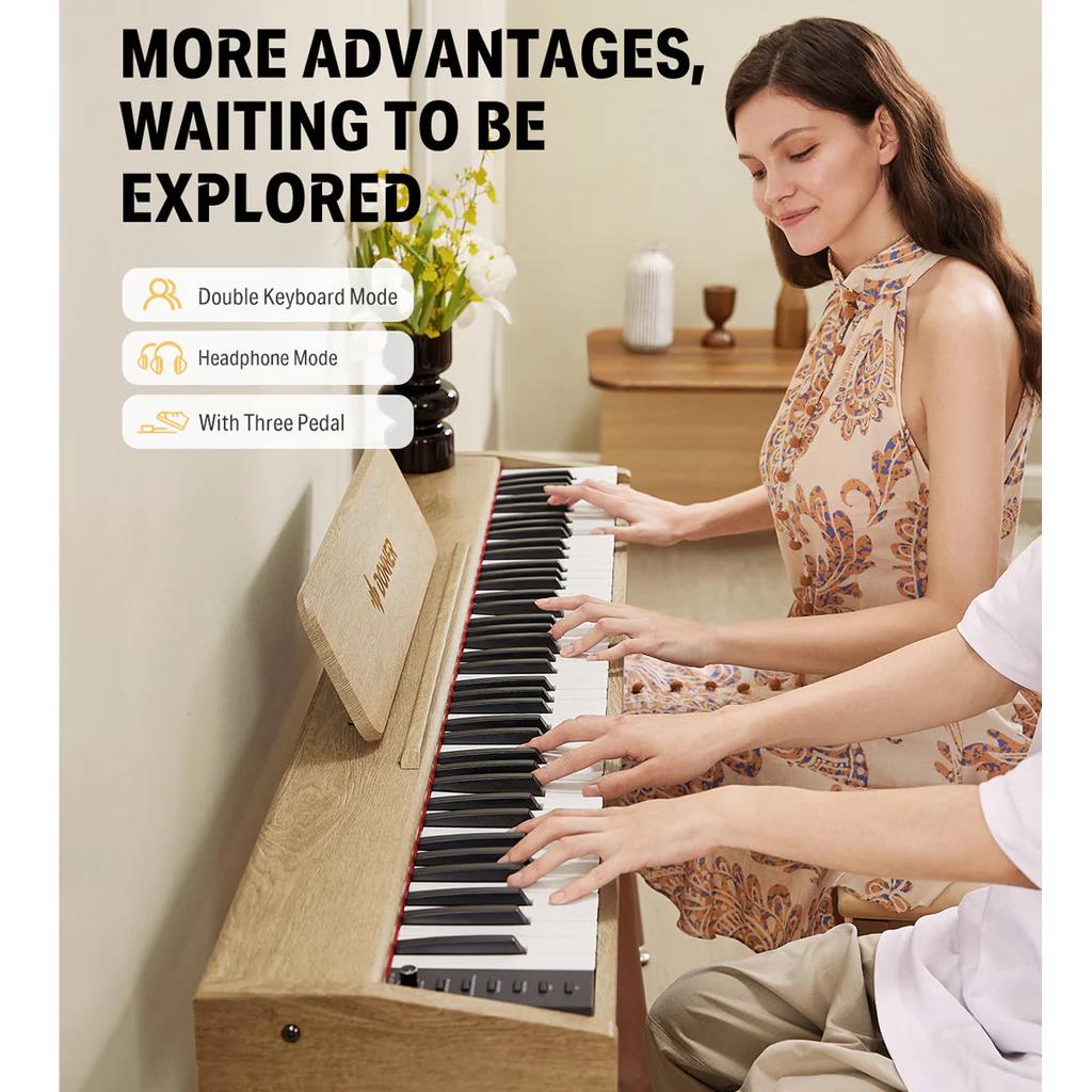 Donner Semi-weighted upright digital piano