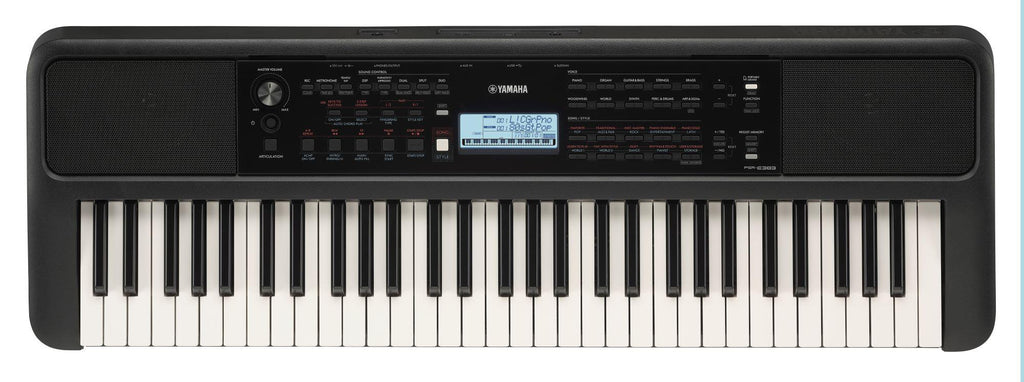 Yamaha Digital Keyboard PSR-E383 - 61 keys
