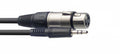 Stagg Audio cable, XLR/mini jack (f/m), 3 m (10')