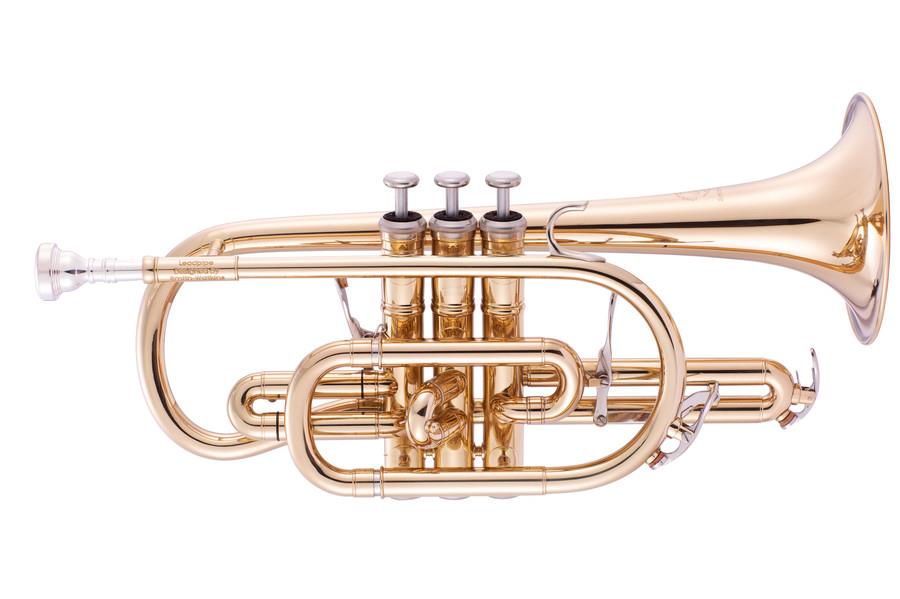 John Packer JP371SWS Professional Cornet - Smith Watkins Leadpipe, Silver Plate