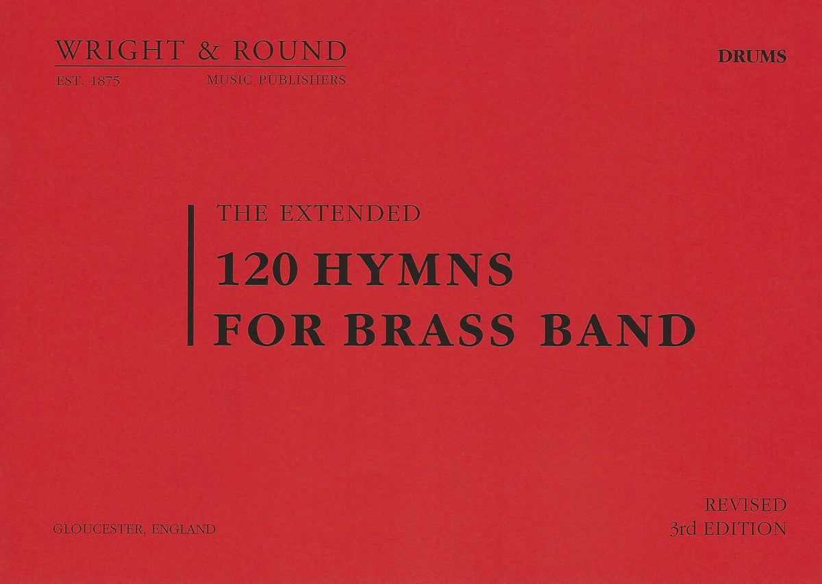 120 Hymns for Brass Band Drums
