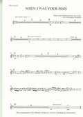 When I Was Your Man - Bruno Mars, Philip Lawrence & Ari Levine arr. Christopher Wormald