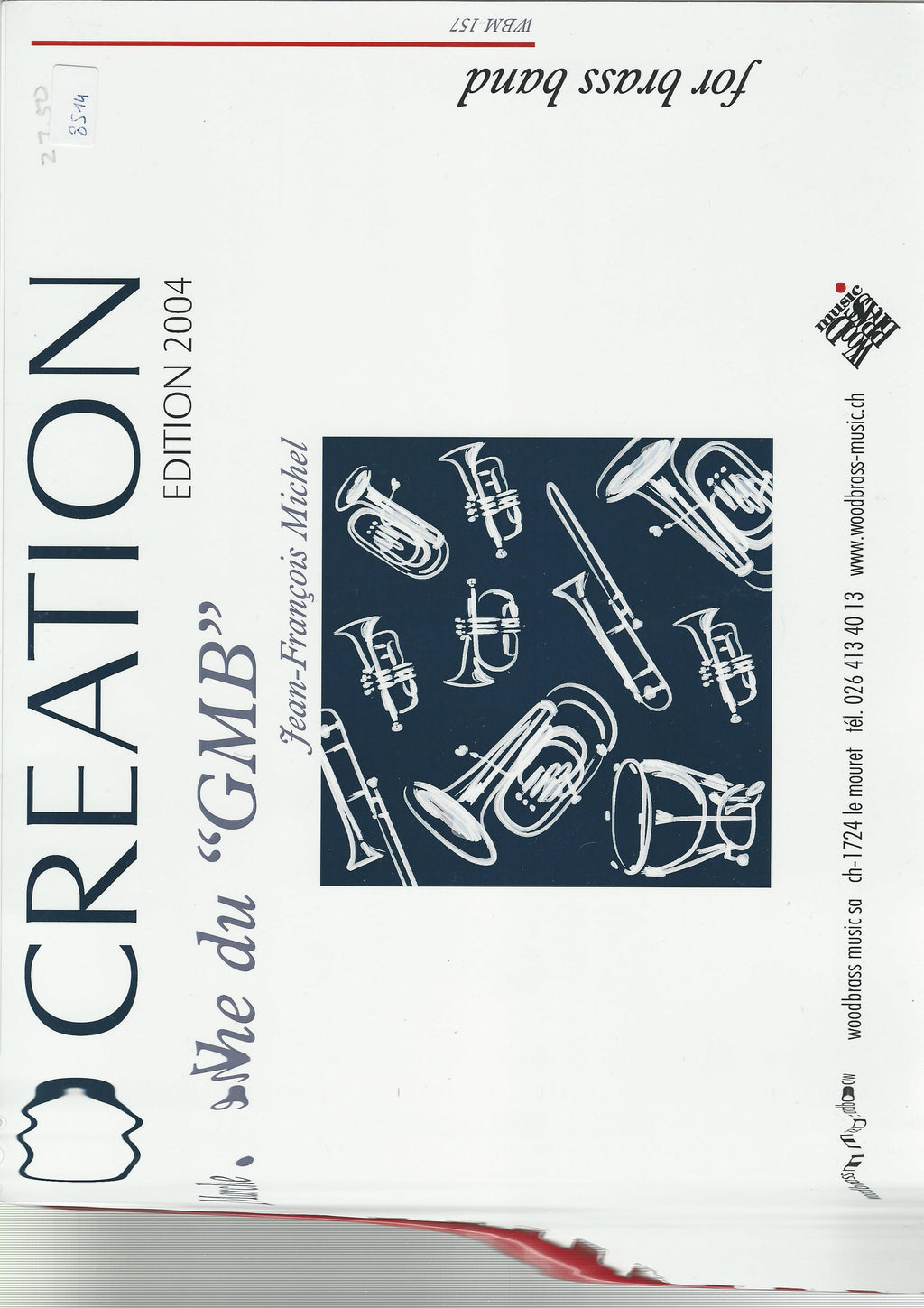 Marche du GMB for Brass Band - Jean-Francois Michel