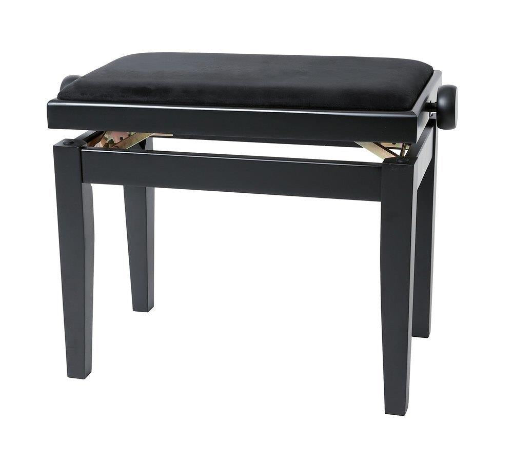 Gewa Piano bench Deluxe Black matt