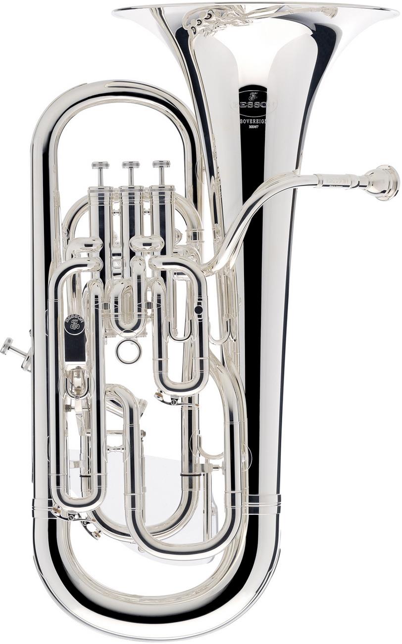 Besson Sovereign Euphonium with Trigger - Silver Plate