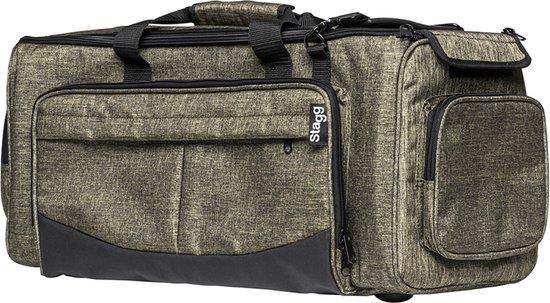Stagg Bag for 2 trumpets, bright green