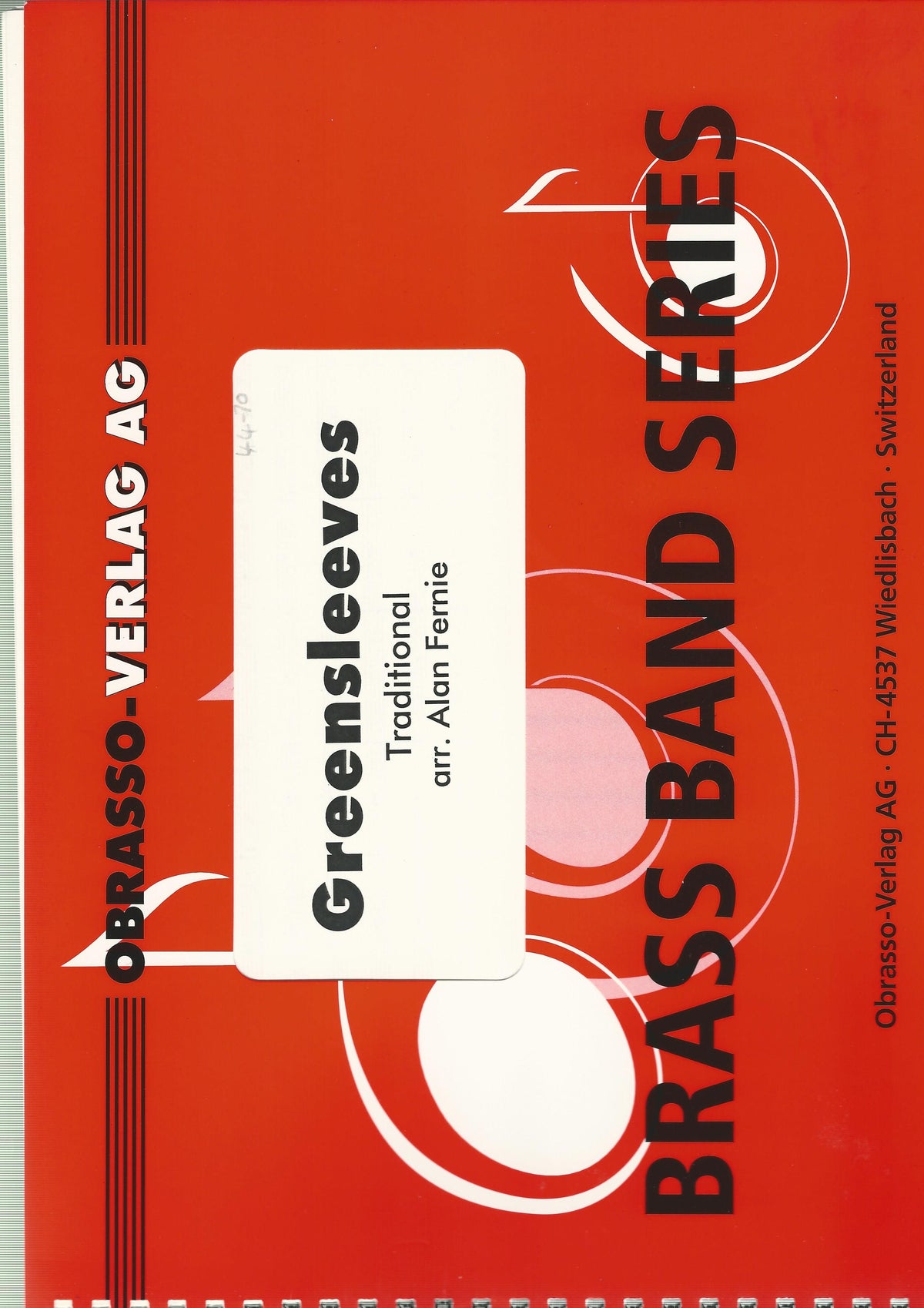 Greensleeves for Brass Band - Traditional, arr. Alan Fernie