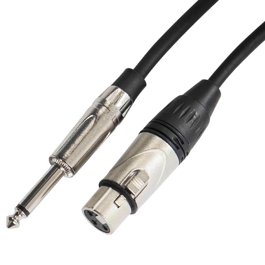 Kinsman Deluxe Mono Microphone Cable - 10FT