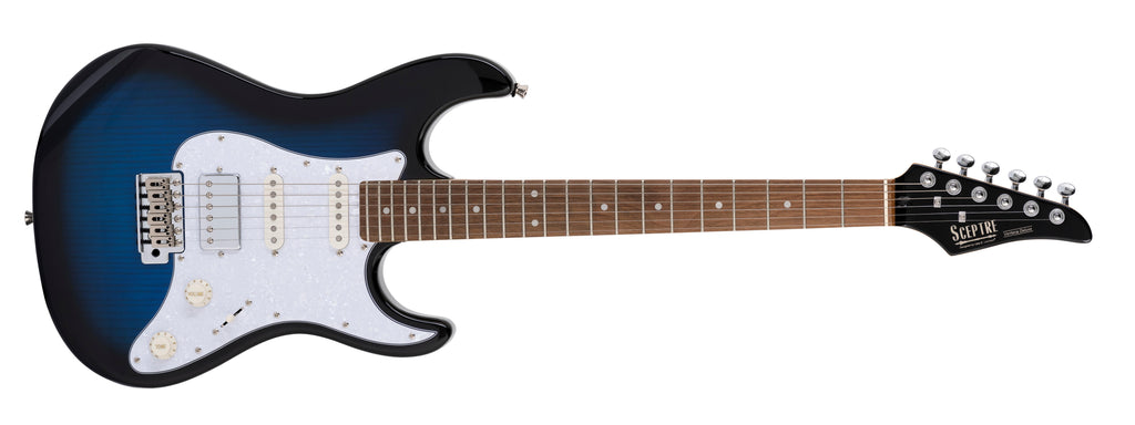 Sceptre Ventana Deluxe Ocean Blue Walnut F/Board