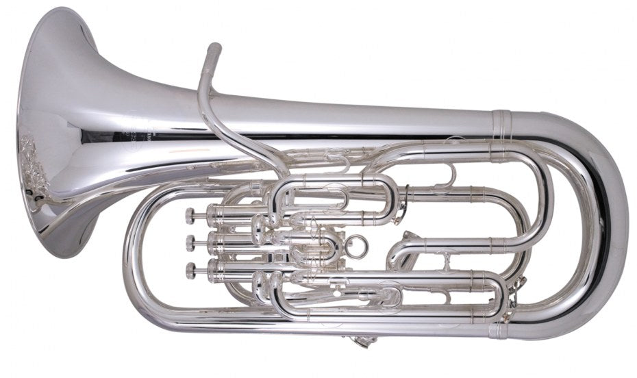 Besson BE967-2-0 Sovereign Euphonium in Silver Plate