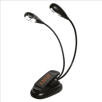 BBright Stand Light, 2 Arm, 4 LED, Black