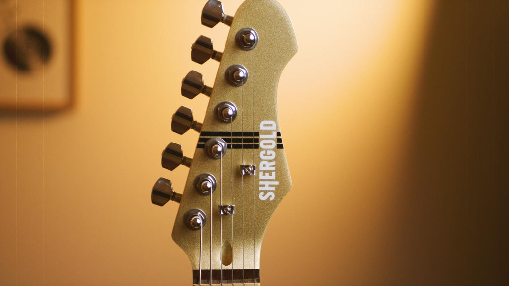 Shergold Guitar Telstar Champagne Gold